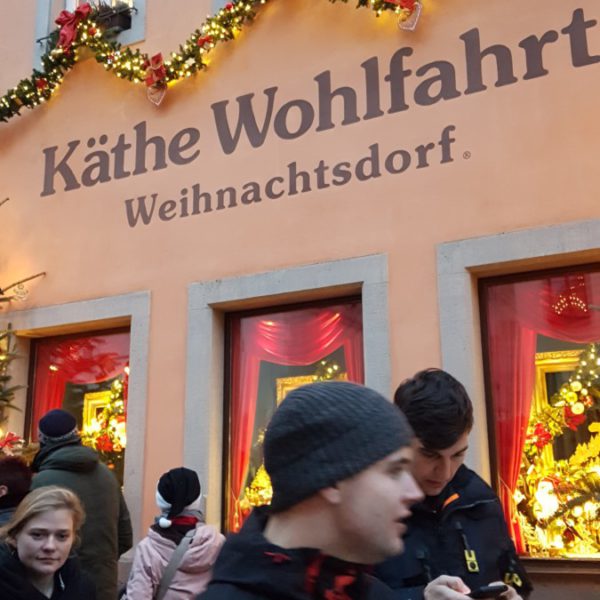 Ausflug Rothenburg/Steigerwald 01.12.2018