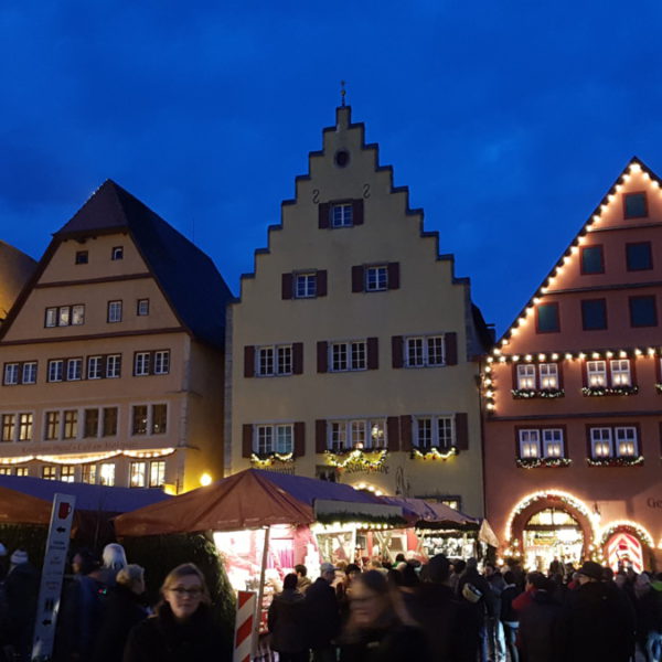 Ausflug Rothenburg/Steigerwald 01.12.2018